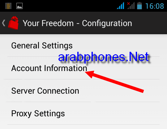 Spiegazione dell'app Your Freedom per l'accesso gratuito a Internet su Android
