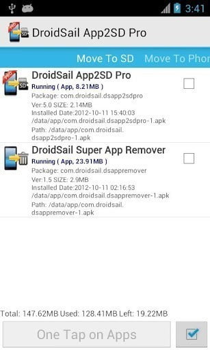 使用 SUPER APP2SD PRO 將 Android 應用程式傳輸到外部存儲