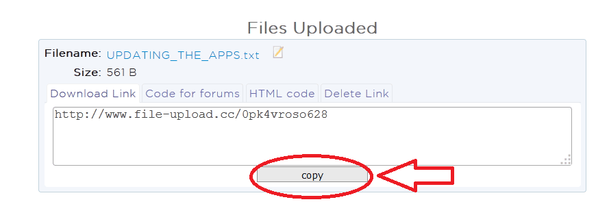Spiegazione su come registrarsi a File Upload per guadagnare denaro caricando file