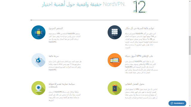NordVPN أفضل خدمة VPN لحماية بياناتك الشخصة على الانترنت ولزيادة السرعة والعديد من المميزات
