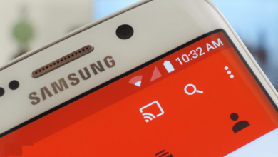 Android cihazdaki durum çubuğunun tasarımını materyal tasarıma dönüştürmeyi gösteren resim Durum Çubuğu Malzeme Tasarımı