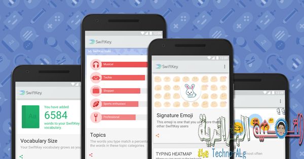 Android 版 SwiftKey 的螢幕截圖，顯示鍵盤使用情況的統計資料 | SwiftKey