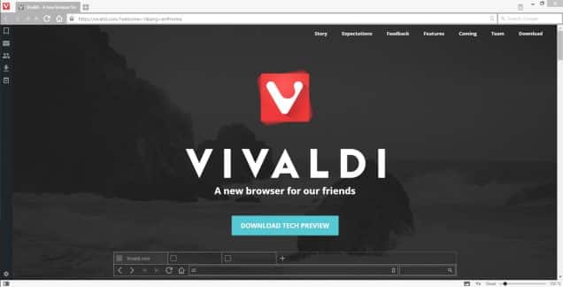 Immagine per Scopri i vantaggi del nuovo browser Vivaldi che vale la pena provare | Vivaldi