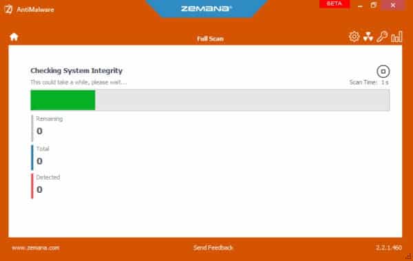 Un'immagine di Zemana AntiMalware per scansionare il tuo computer e rimuovere malware | ZemanaAntiMalware-2