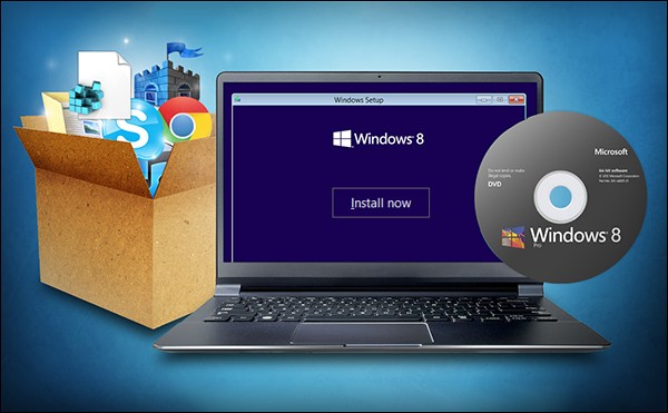 Afbeelding waarin wordt uitgelegd hoe u een nieuw Windows-systeem op uw computer installeert zonder programma's en bestanden te verliezen | eezrfttyow4fl5d8mhjx
