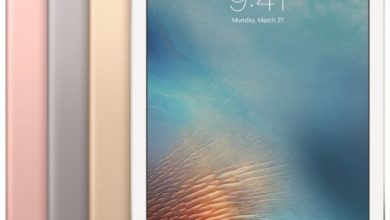 Foto van Apple die tijdens zijn conferentie een nieuwe 9.7-inch iPad Pro onthult. iPad Pro 9.7