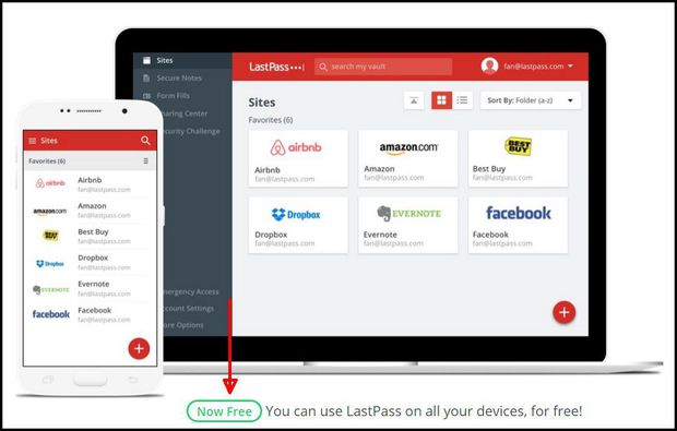 Bild von So speichern und synchronisieren Sie Ihre Passwörter kostenlos | lastpass-free-sync