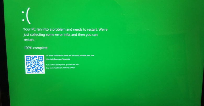 Een afbeelding van Windows 10 die een nieuwe kleur toevoegt aan het scherm des doods, weg van blauw oL3NPsC7VPYxbGz9ejhTcH-970-80