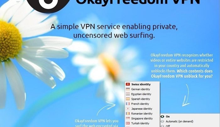 Immagine di OkayFreedom VPN ti fornisce una VPN gratuita con un codice di attivazione | okay, libertà