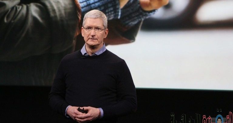 庫克在不久前的蘋果發表會上強調用戶資料保護的照片 | tim-cook-march-event-768x512