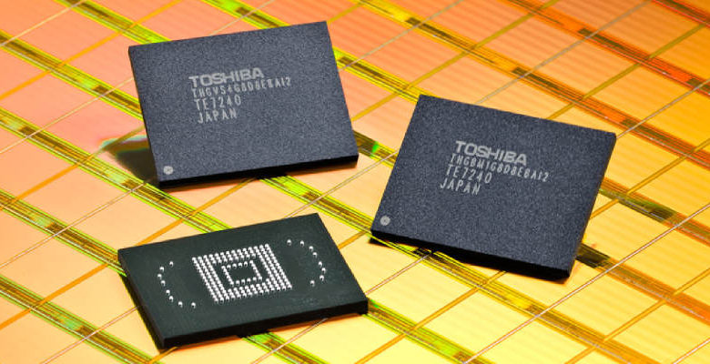 Immagine di confronto tra scheda SD e SSD: qual è realmente la differenza? Andiamo a conoscerlo sdnand-flashchips