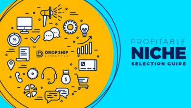 Imagem do guia para escolher um campo de especialização lucrativo: fazendo um pouco para ganhar muito no negócio de Dropshipping | 140-975x510