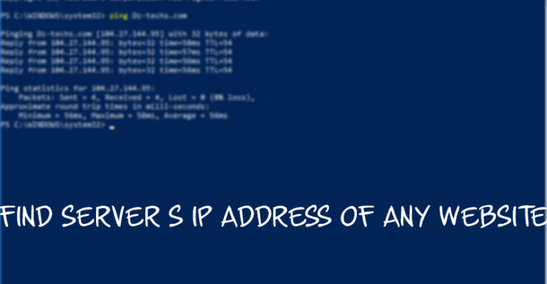 Immagine di Come trovare l'indirizzo IP del server di qualsiasi sito Web e per cosa può essere utilizzato | INDIRIZZO IP