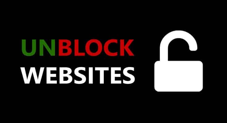 Immagine di Come sbloccare rapidamente i siti Web bloccati | Sblocca_Siti Web-735x400