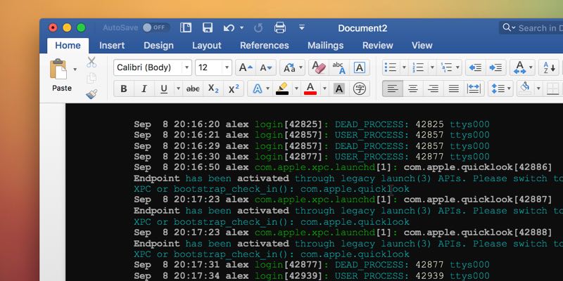 Imagen de Cómo agregar código de Terminal a Microsoft Word con el color correcto | héroe-palabra-código-terminal-coloreado