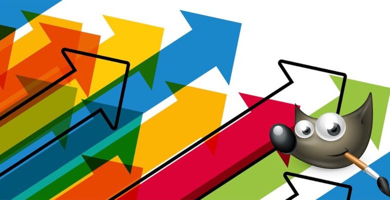 Afbeelding van Pijlen tekenen zonder problemen in GIMP | Gimp-pijlen-uitgelichte afbeelding