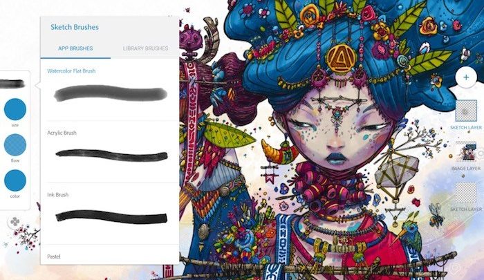 Immagine delle migliori alternative Procreate disponibili per Android e Windows per creare grafiche artistiche | Screen-Shot-2018-10-08-at-5.27.35