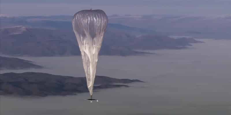 Image d'Alphabet visant à envoyer des ballons Internet au Kenya en 2019 | actualités-alphabet-ballons-en vedette
