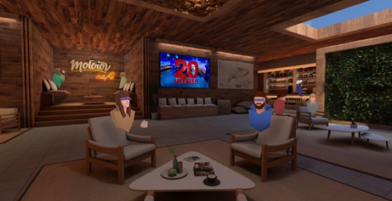 Das Bild von Molotow ermöglicht es französischen Zuschauern, einem Virtual-Reality-Café beizutreten und mit Freunden fernzusehen | news-molotov-vr-tv-featured