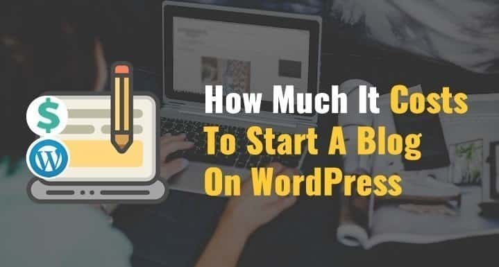 Изображение: Сколько стоит создание самостоятельного блога WordPress? | Стоимость запуска блога на WordPress