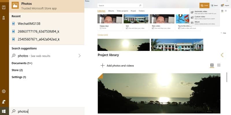 Immagine di Come modificare i video utilizzando l'app Microsoft Foto | In primo piano-Microsoft-Foto-Modalità-Video