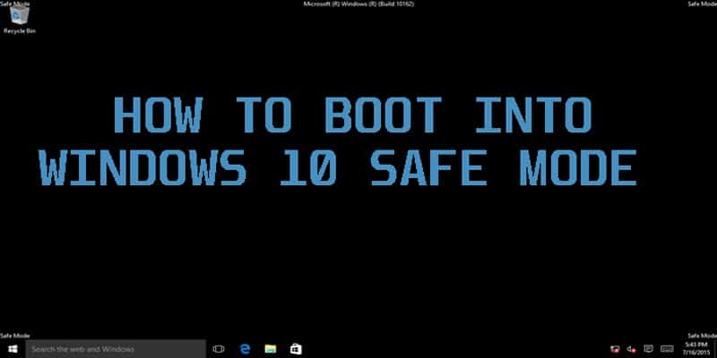 Obraz przedstawiający sposób uruchomienia systemu Windows w trybie awaryjnym | boot-windows-10-safe-mode-header