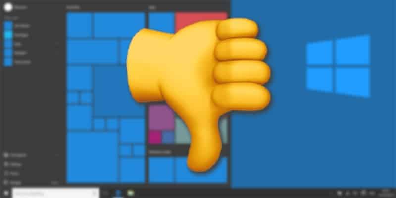Εικόνα της σύντομης λίστας πραγμάτων στα Windows 10 που είναι επικίνδυνα | windows-10-sucks-hero1