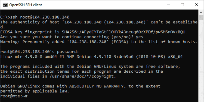 PuTTY yerine Windows 10'un OpenSSH istemcisi nasıl kullanılır? | windows-ssh-özellikli-min