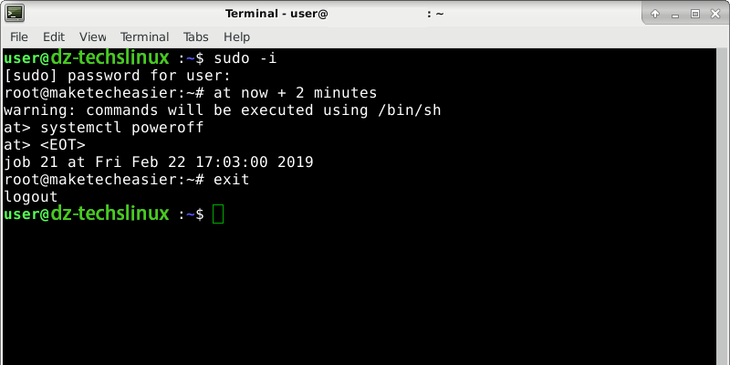 Afbeelding van Hoe u opdrachten in Linux kunt plannen met behulp van het hulpprogramma “at” | linux-at-featured