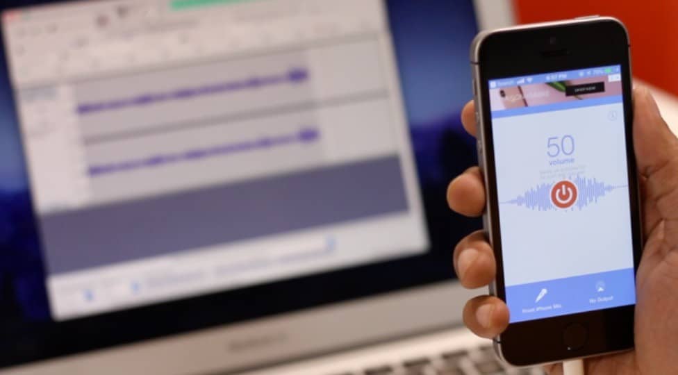 Bild: So verwenden Sie das iPhone als drahtloses Mikrofon auf dem Mac | Screenshot vom 2019 um 04 Uhr