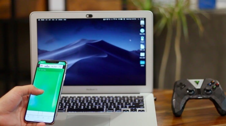 Bild: So verwenden Sie das iPhone als Maus auf dem Mac (und der Tastatur) | Screenshot vom 2019 um 04 Uhr