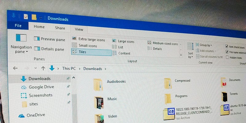Изображение некоторых полезных советов по Проводнику Windows, на которые следует обратить внимание | file-explorer-советы-рекомендуемые-DzTechs