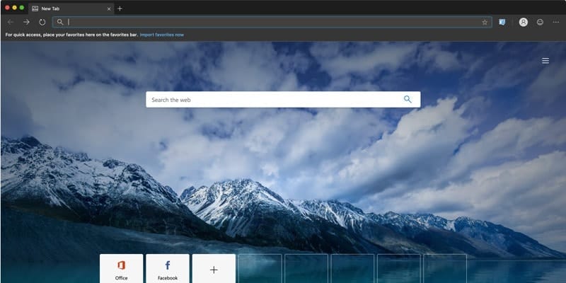 macOS に Microsoft Edge プレビューをダウンロードしてインストールする方法の画像 | Microsoft-Edge-Mac-Cover-min-DzTechs