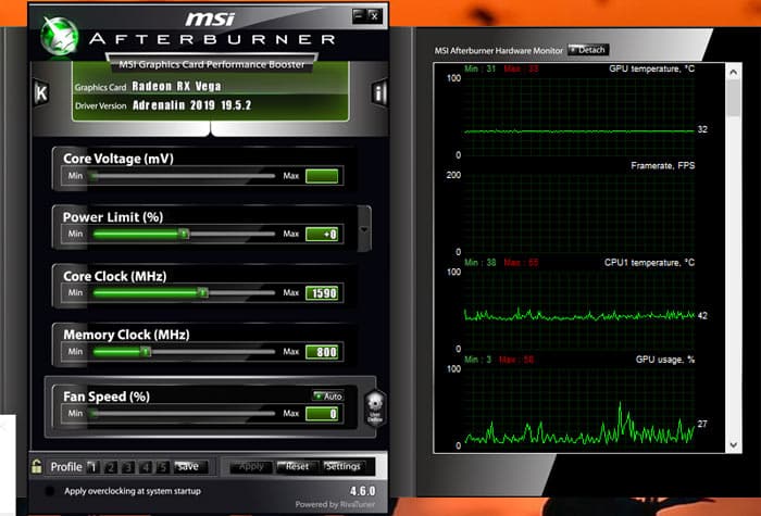 Check Cpu Temperature Laptop Msi Afterburner Main