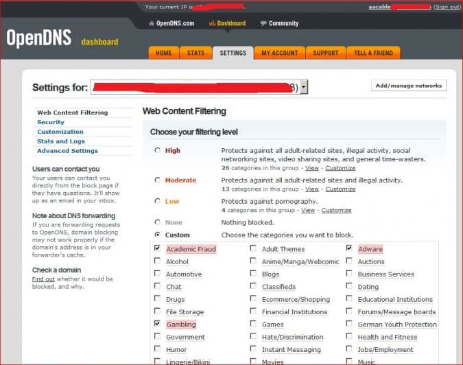 OpenDNS的