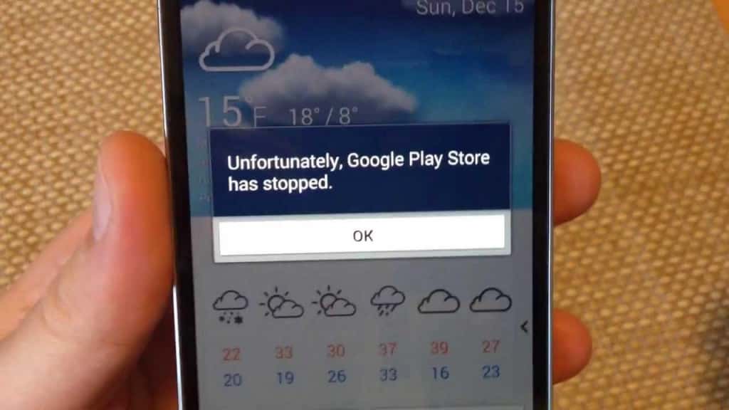 Obraz przedstawiający błąd „Niestety, Usługi Google Play zostały zatrzymane”. Oto jak go naprawić | Android-Crash-Message-1024x576-min-DzTechs