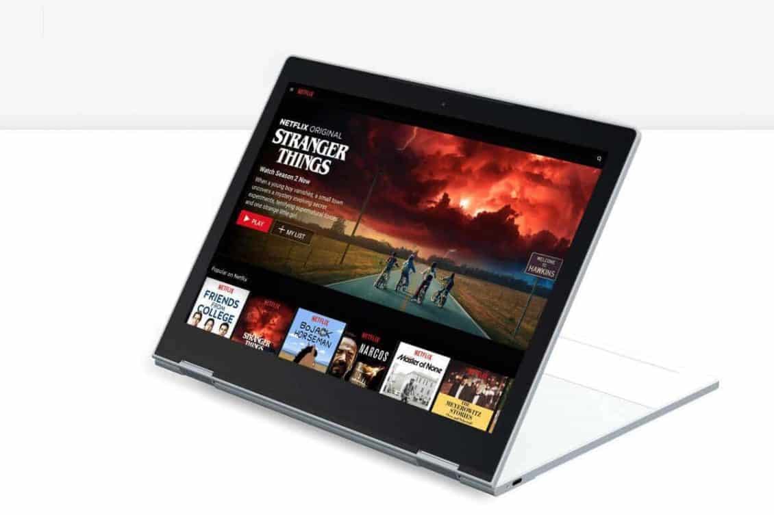 Obraz pokazujący, jak pobrać Netflix na Chromebooka i ominąć ograniczenia geograficzne | Netflix-on-Chromebook-1-min-DzTechs