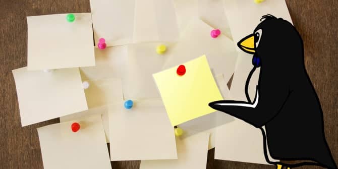 Immagine delle migliori app Sticky Notes per Ubuntu per prendere appunti rapidi | linux-take-notes-670x335-min-DzTechs