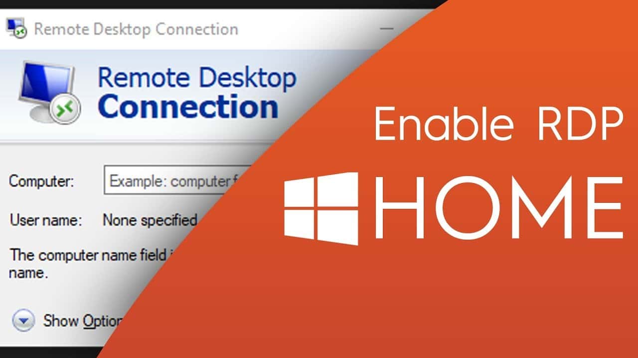 Windows 10 Home에서 원격 데스크톱(RDP)을 활성화하는 방법 이미지 | 1_maxresdefault-min-DzTechs