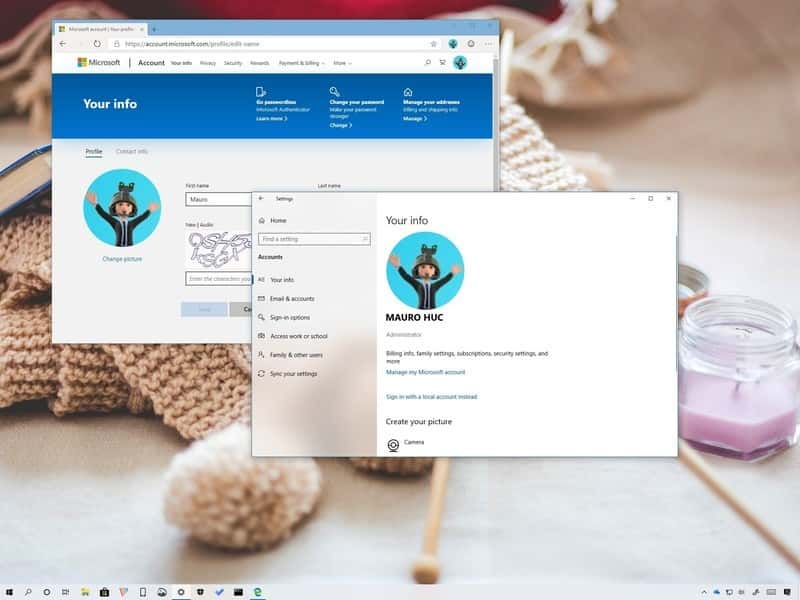 Windows 10'da hesap adı, kullanıcı adı ve profil adı nasıl değiştirilir?in görüntüsü | hesap-adı değiştir_windows-10_-min-DzTechs