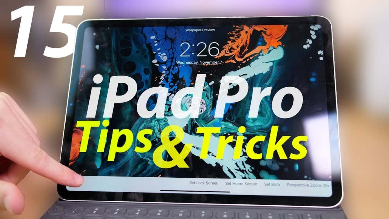 Bild der besten Tipps und Tricks für das iPad Pro, damit Sie Ihr neues Tablet optimal nutzen können | 1_maxresdefault-min-DzTechs