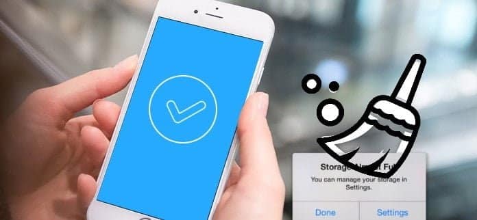 Obrazek przedstawiający pełną pamięć iPhone'a? Jak zwolnić miejsce na iOS | zwolnij-miejsce-na-iPhonie-min-DzTechs