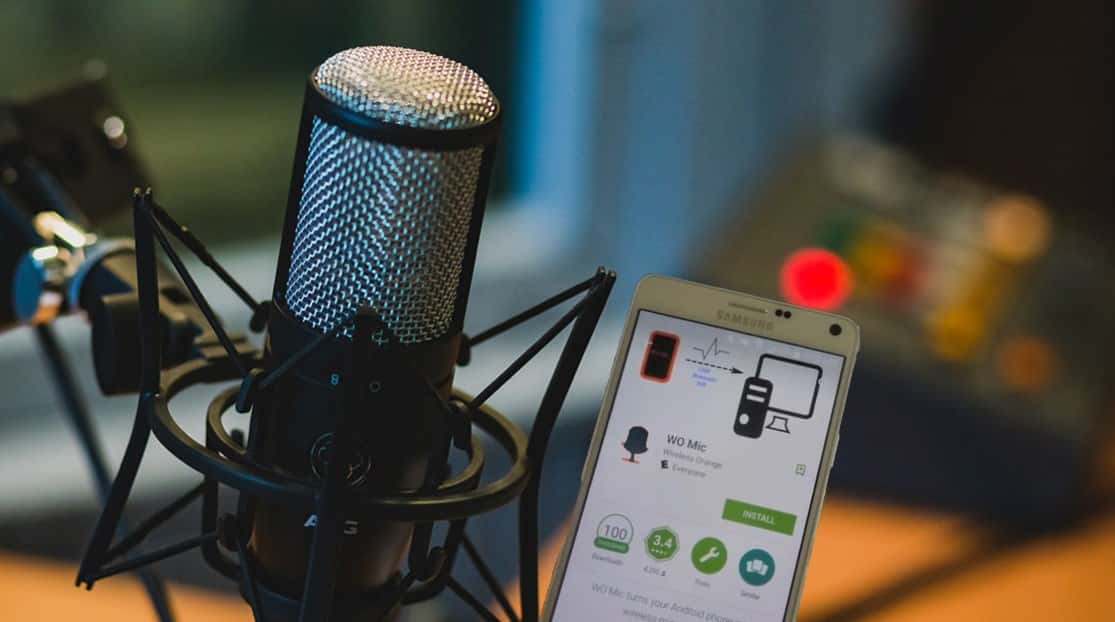 윈도우에서 스마트폰을 마이크로 사용하는 방법 이미지 | promote-podcast-min-DzTechs