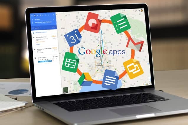 Immagine di Modi unici per utilizzare Google Maps con altri strumenti Google | google_maps_laptop-VfIhEFfs-DzTechs