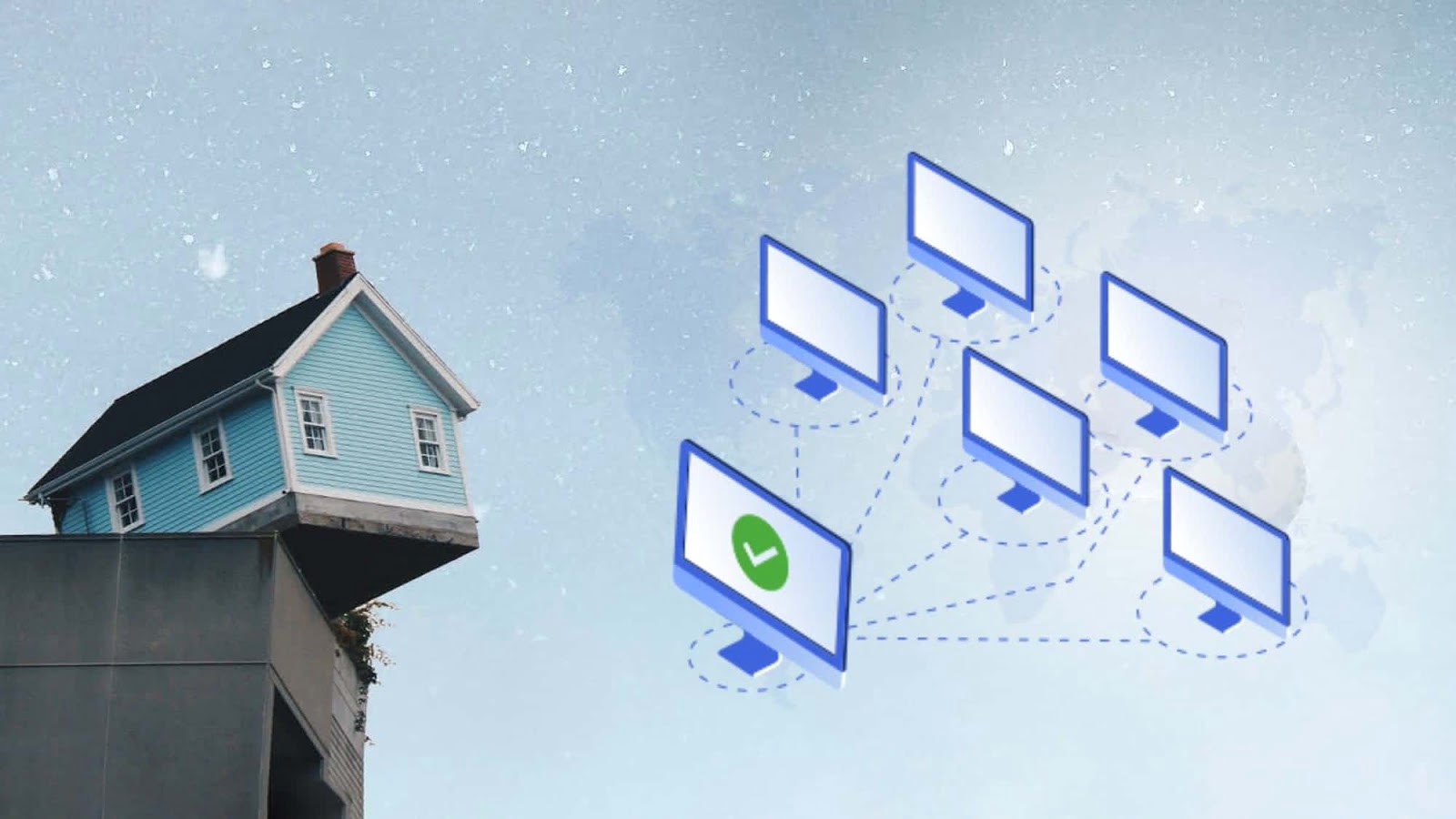 Bild für Tipps zur Behebung von Problemen mit der Remotedesktopverbindung und der Bildschirmfreigabe | remote_desktop_connection_home_house-vqsWKHfs-DzTechs