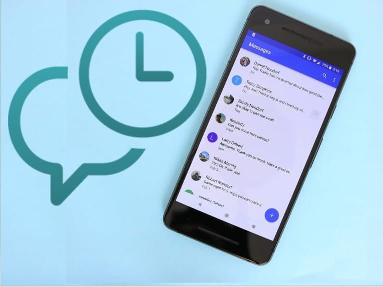 Изображение лучших способов запланировать SMS на Android | android_messages_pixel_2_hero-DvtRAIfs-DzTechs