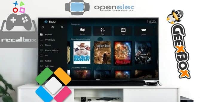 建立您自己的 HTPC 的最佳 Linux 媒體中心發行版圖片 | kodi-iuJ6dIfs-DzTechs