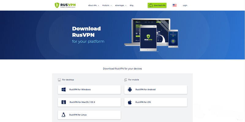 RusVPN - Δωρεάν επεκτάσεις VPN για Chrome