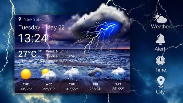 Imagen de los mejores widgets meteorológicos de escritorio para Windows | screen_9-pew7WJfs-DzTechs
