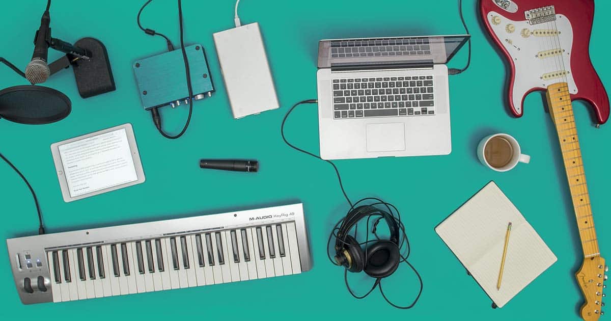 Obraz najlepszych umiejętności muzycznych, których możesz nauczyć się online za darmo, z instrumentami muzycznymi lub bez | application-og-image-DzTechs